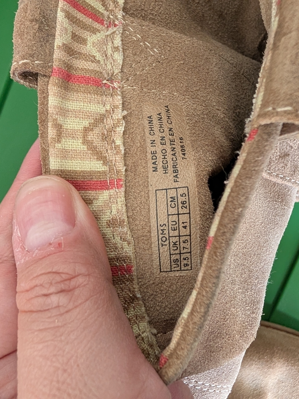 Toms Women's Suede Ankle Boots in Tan - Picture 5 of 10